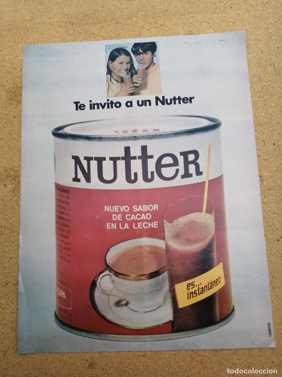 Otros art&iacute;culos de coleccionismo en papel: ANUNCIO. NUTTER INSTANTANEO