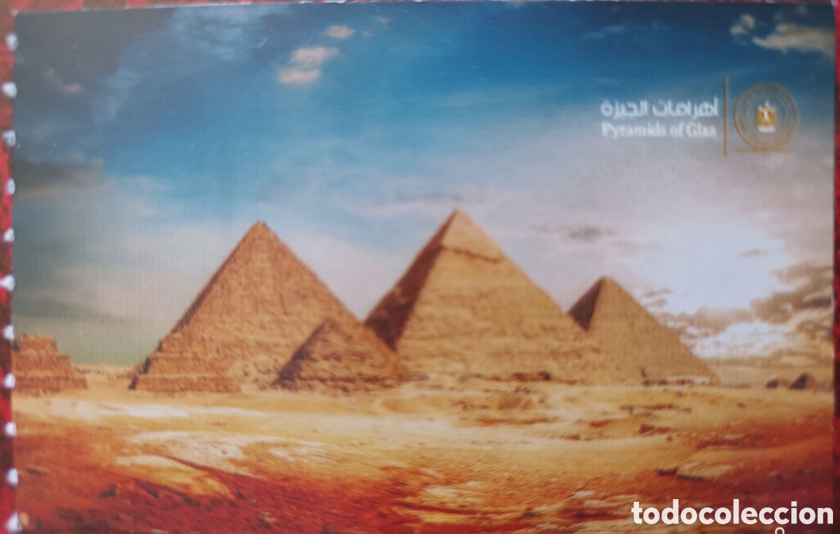 Otros art&iacute;culos de coleccionismo en papel: ENTRADA PIRAMIDES. EGIPTO