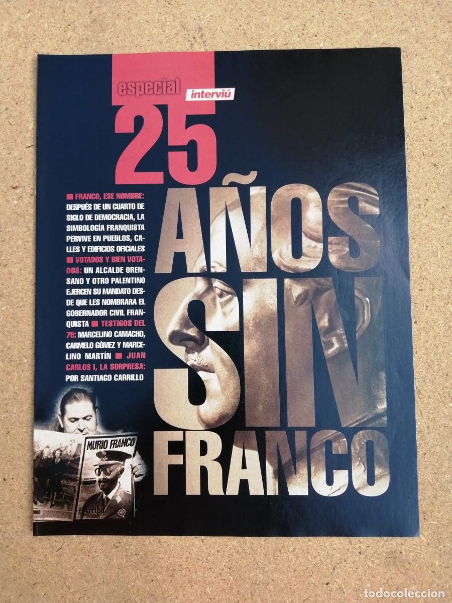 Otros art&iacute;culos de coleccionismo en papel: REPORTAJE. 25 A&Ntilde;OS SIN FRANCO