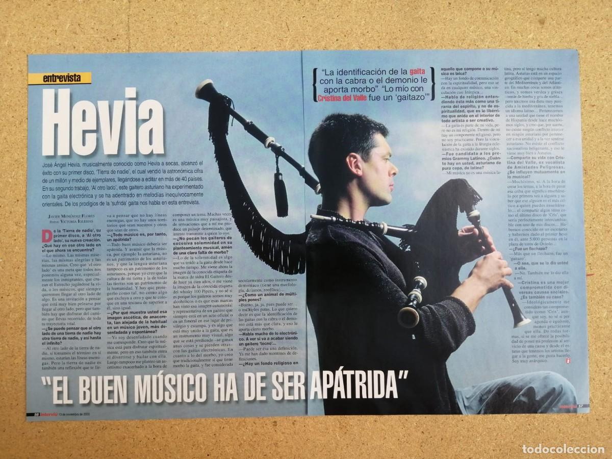 Otros art&iacute;culos de coleccionismo en papel: REPORTAJE. HEVIA....