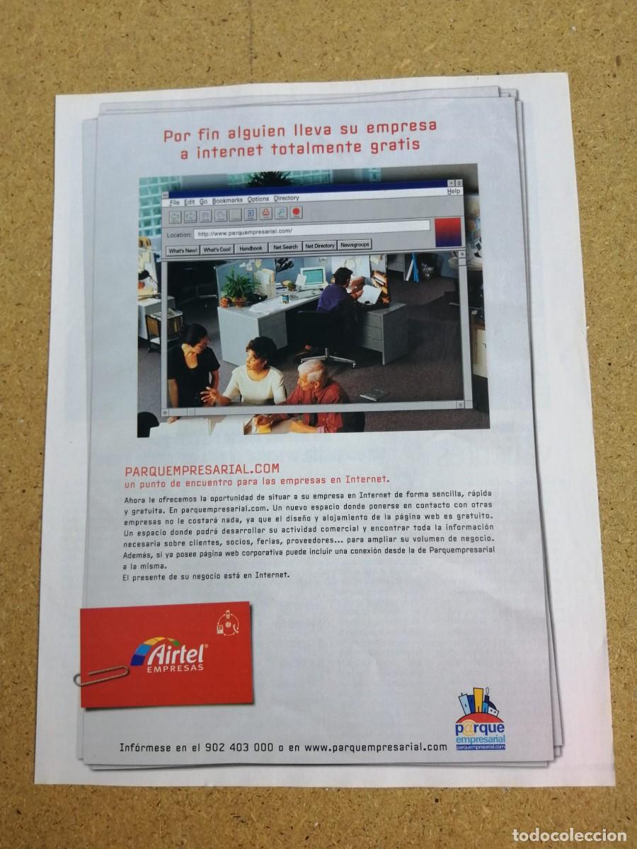 Otros art&iacute;culos de coleccionismo en papel: ANUNCIO. AIRTEL.....