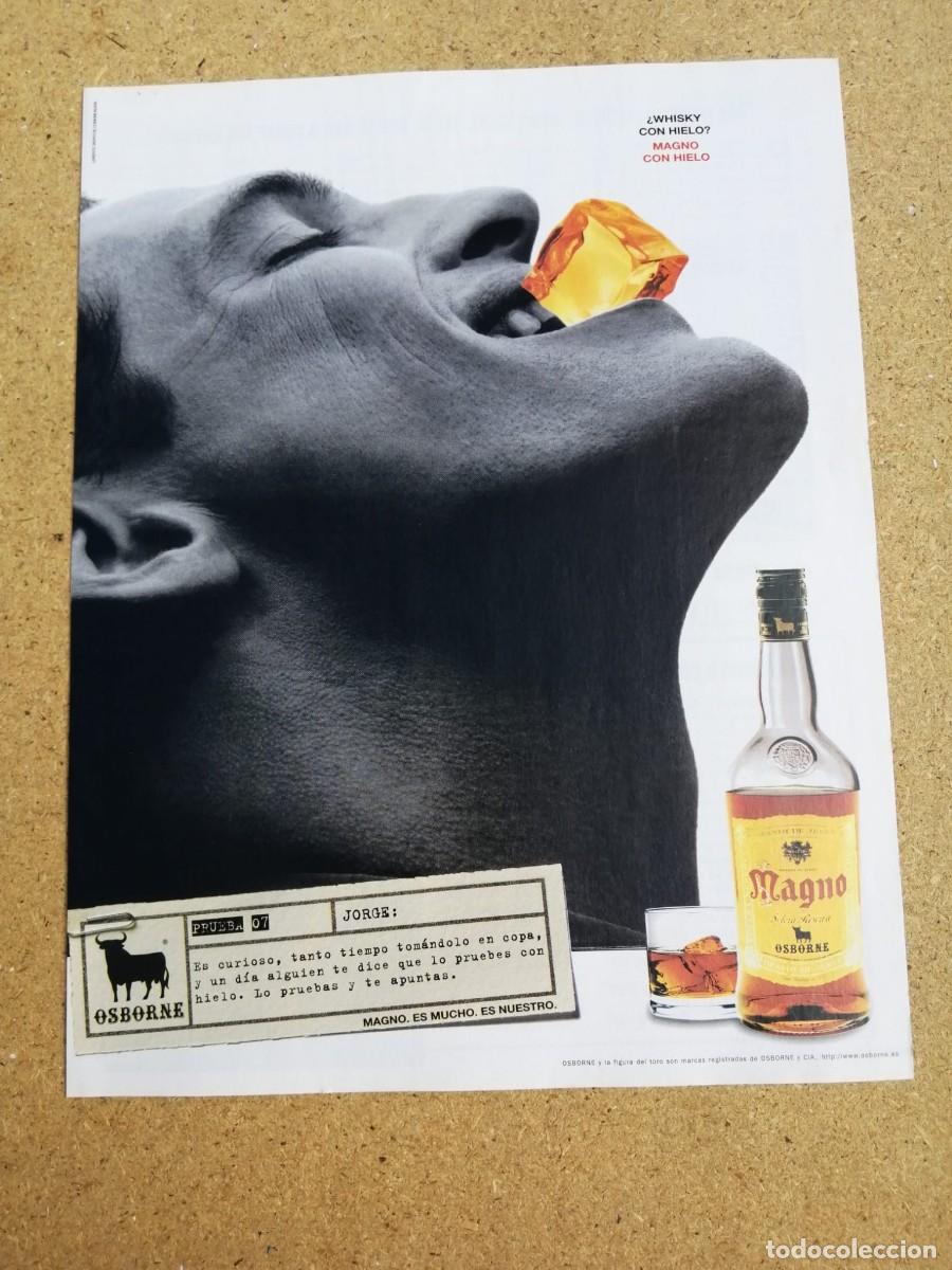 Otros art&iacute;culos de coleccionismo en papel: ANUNCIO. BRANDY MAGNO
