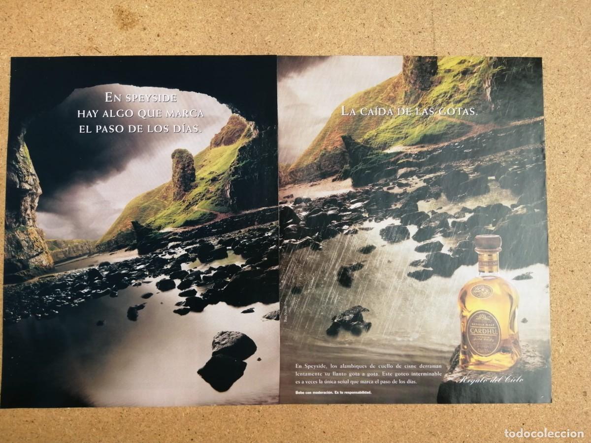 Otros art&iacute;culos de coleccionismo en papel: ANUNCIO. WHISKY CARDHU