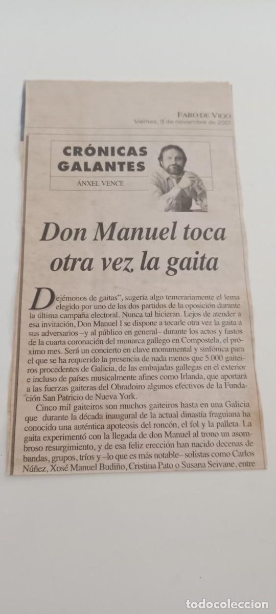 Otros art&iacute;culos de coleccionismo en papel: RECORTE DE PRENSA EL DE FOTO C-FPP