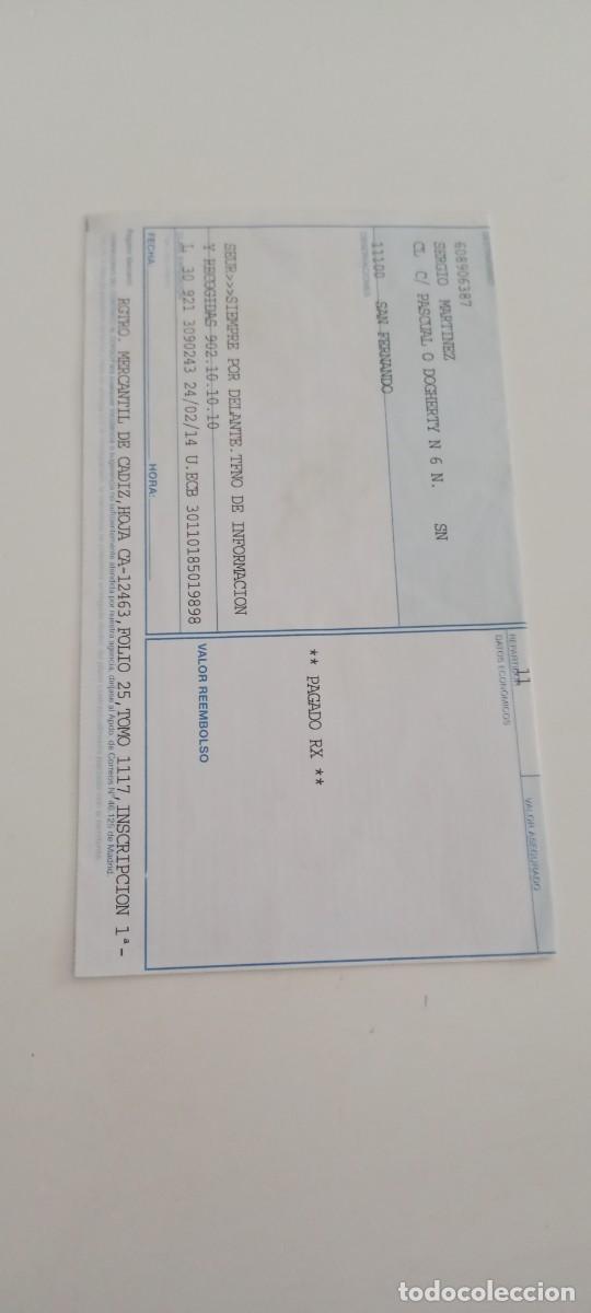 Otros art&iacute;culos de coleccionismo en papel: FACTURA PAGADA EL DE FOTO C-FPP
