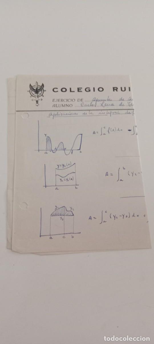 Otros art&iacute;culos de coleccionismo en papel: TROZO HOJA COLEGIO EL DE FOTO C-FPP