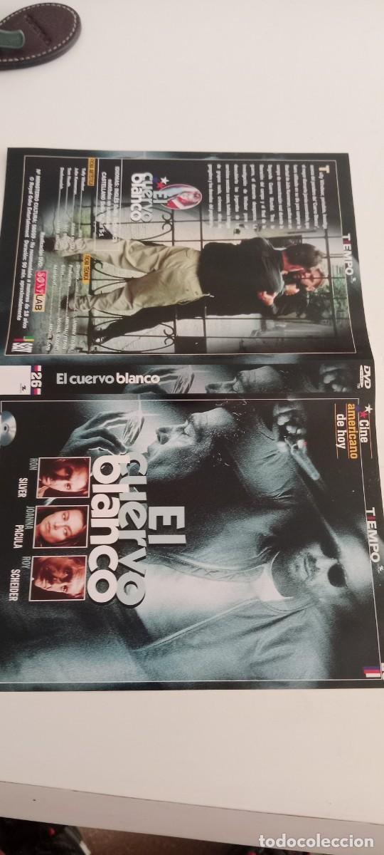 Otros art&iacute;culos de coleccionismo en papel: CARATULA DVD EL CUERVO BLANCO EL DE FOTO C-FPP