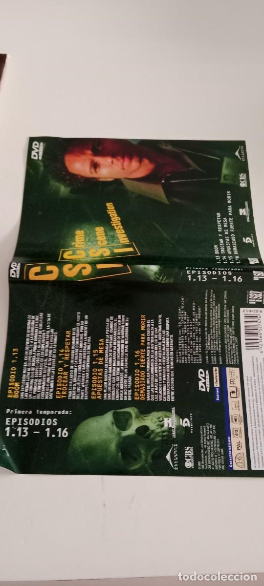 Otros art&iacute;culos de coleccionismo en papel: CARATULA DVD CSI EL DE FOTO C-AB9