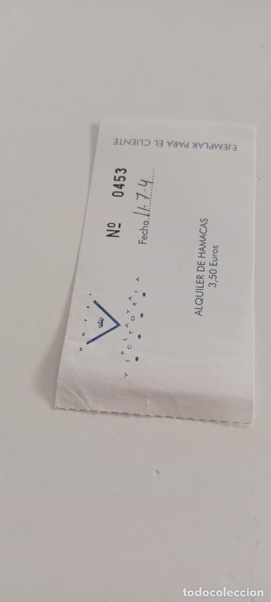 Otros art&iacute;culos de coleccionismo en papel: ALQUILER HAMACAS EL DE FOTO C-AB9