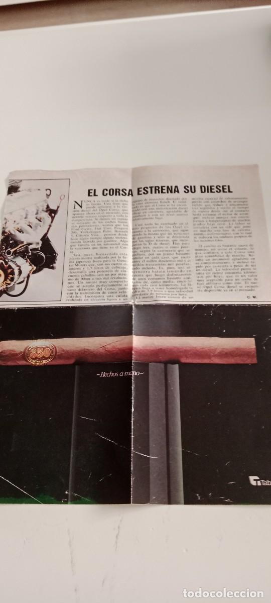 Otros art&iacute;culos de coleccionismo en papel: RECORTE PRENSA EL CORSA ESTRENA SU DIESEL EL DE FOTO C-AB9