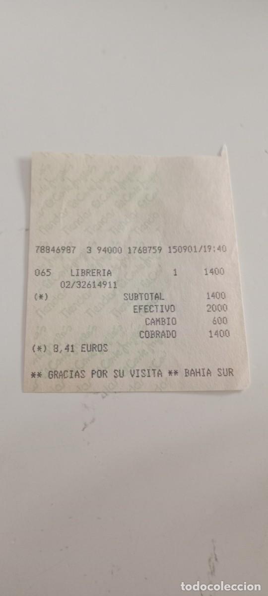 Otros art&iacute;culos de coleccionismo en papel: TICKET DE COMPRA EL DE FOTO C-AB9
