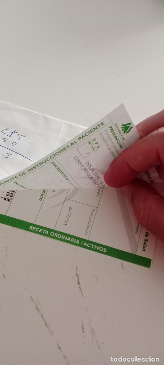 Otros art&iacute;culos de coleccionismo en papel: RECETA DE MEDICINA EL DE FOTO C-AB9