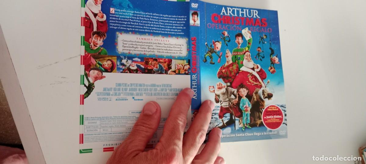 Otros art&iacute;culos de coleccionismo en papel: CARATULA DVD ARTHUR CHRISTMAS OPERACION REGALO EL DE FOTO C-AB9