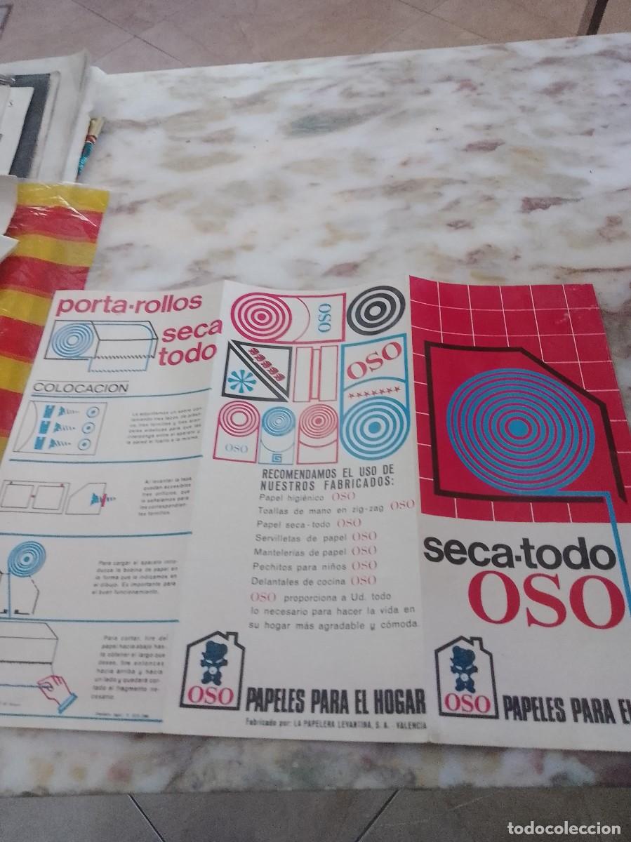 Otros art&iacute;culos de coleccionismo en papel: Seca todo oso para el hogar a&ntilde;os 70 &uacute;nico