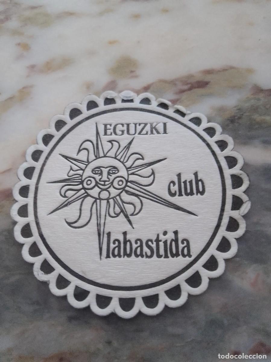 Otros art&iacute;culos de coleccionismo en papel: Posavasos a&ntilde;os 50 60 aproximado eguzki club labastida