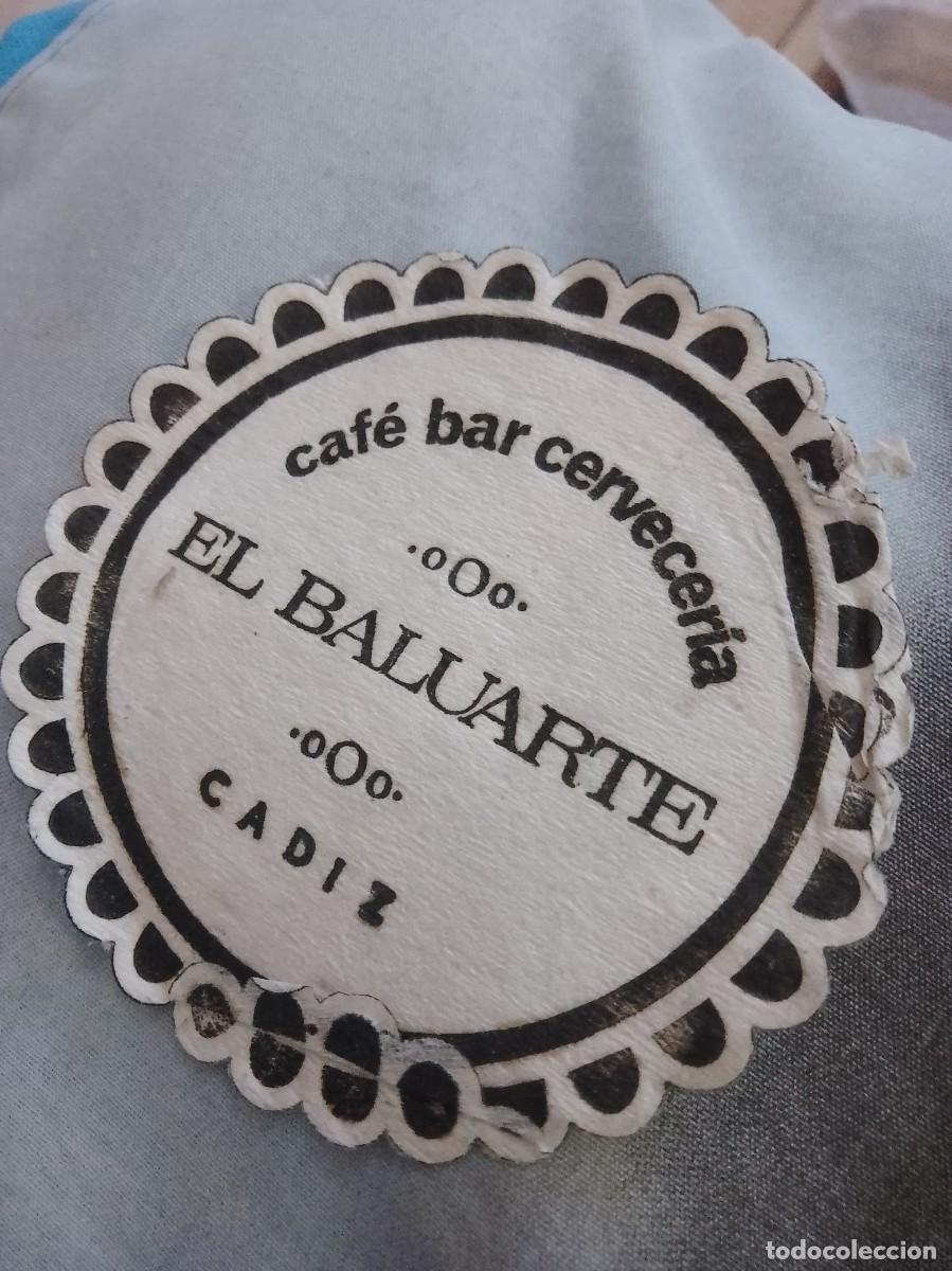 Otros art&iacute;culos de coleccionismo en papel: Posavasos a&ntilde;os 50 60 aproximado caf&eacute; bar cervecer&iacute;a C&aacute;diz el baluarte