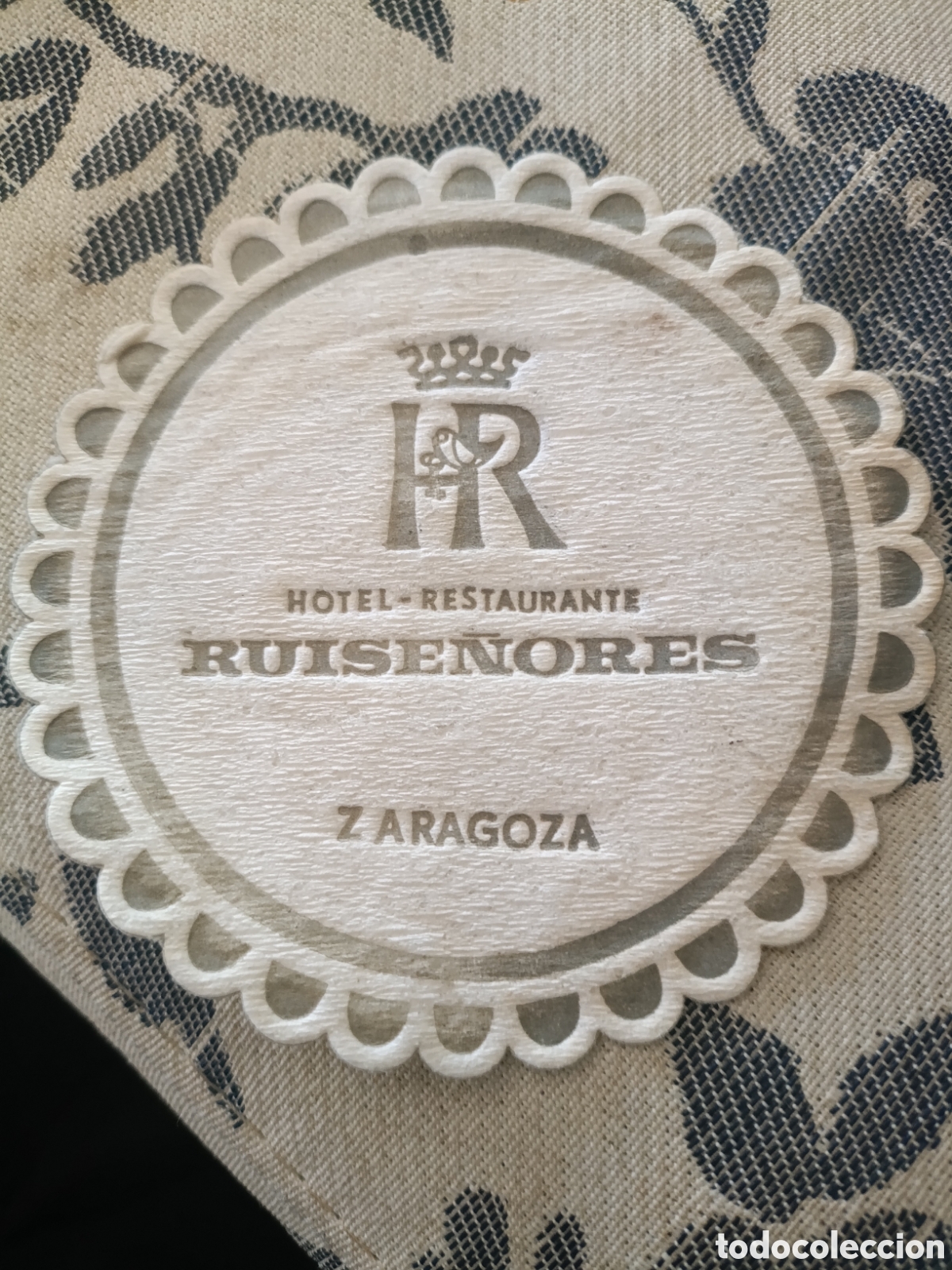 Otros art&iacute;culos de coleccionismo en papel: Hotel - Restaurante ruise&ntilde;ores Zaragoza