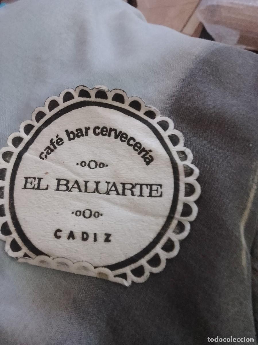 Otros art&iacute;culos de coleccionismo en papel: Posavasos a&ntilde;os 50 60 aproximado caf&eacute; bar el baluarte C&aacute;diz