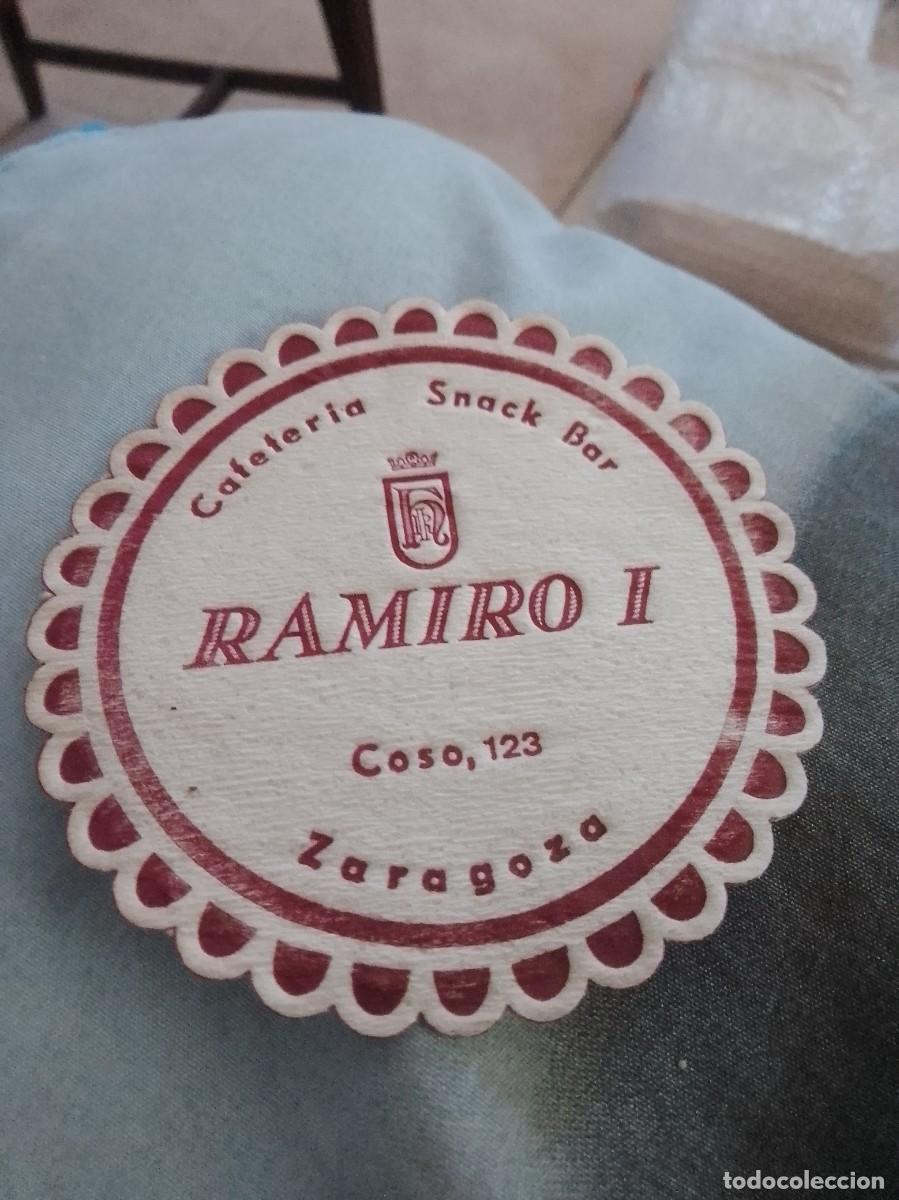 Otros art&iacute;culos de coleccionismo en papel: Posavasos a&ntilde;os 50 60 aproximado cafeter&iacute;a snack bar ramiro Zaragoza