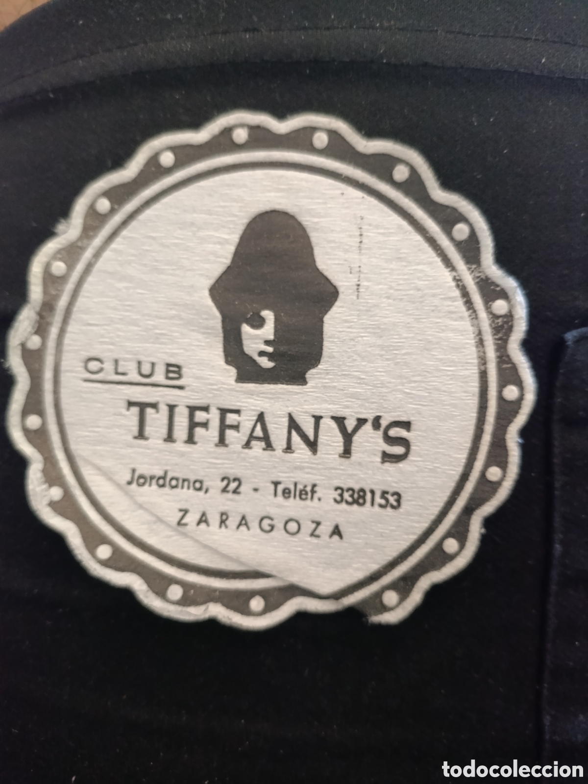 Otros art&iacute;culos de coleccionismo en papel: Club tiffany's Zaragoza [ Posa Vasos a&ntilde;os 50-60 ]