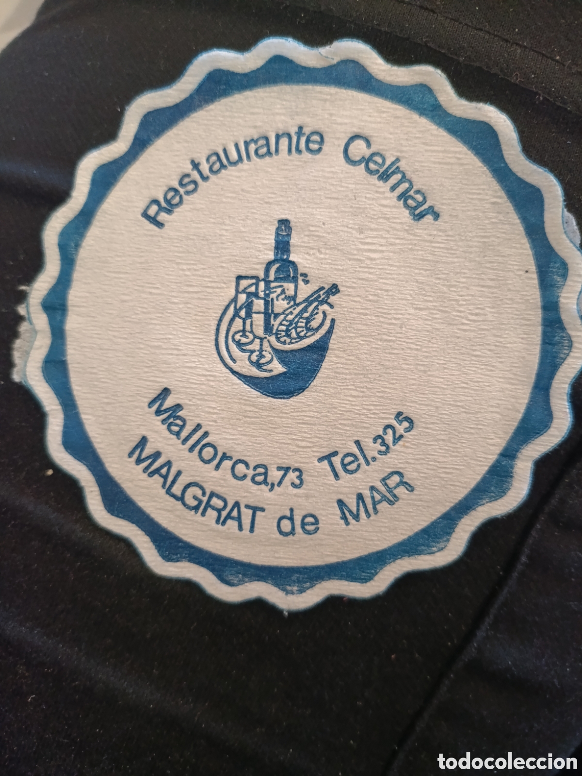 Otros art&iacute;culos de coleccionismo en papel: Restaurante que el mar Mallorca [ Posa Vasos a&ntilde;os 50-60 ]
