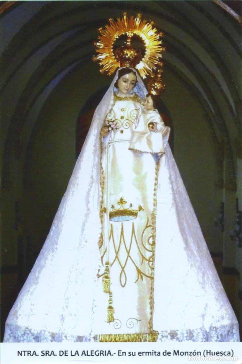 Otros art&iacute;culos de coleccionismo en papel: Ntra. Sra. de la Alegr&iacute;a. En su ermita de Monz&oacute;n. Huesca. Fotograf&iacute;a