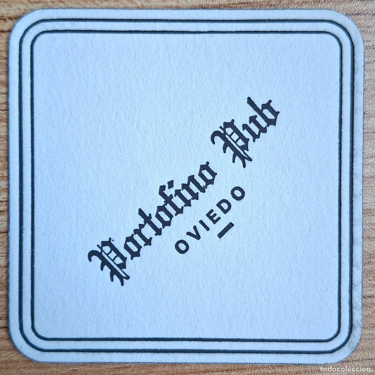 Otros art&iacute;culos de coleccionismo en papel: Posavasos Portofino Pub - Oviedo (Asturias)
