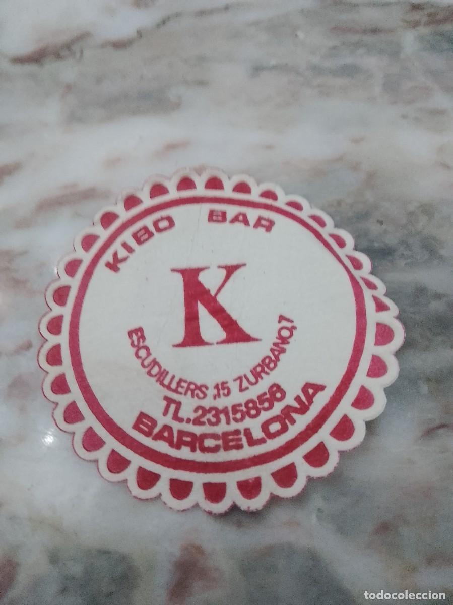 Otros art&iacute;culos de coleccionismo en papel: Posavasos a&ntilde;os 50 60 aproximado kibo Barcelona
