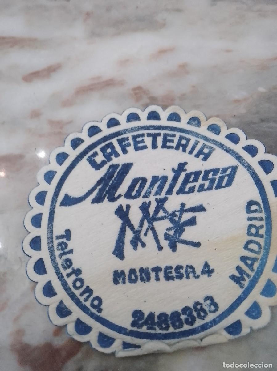 Otros art&iacute;culos de coleccionismo en papel: Posavasos a&ntilde;os 50 60 aproximado montesa Madrid