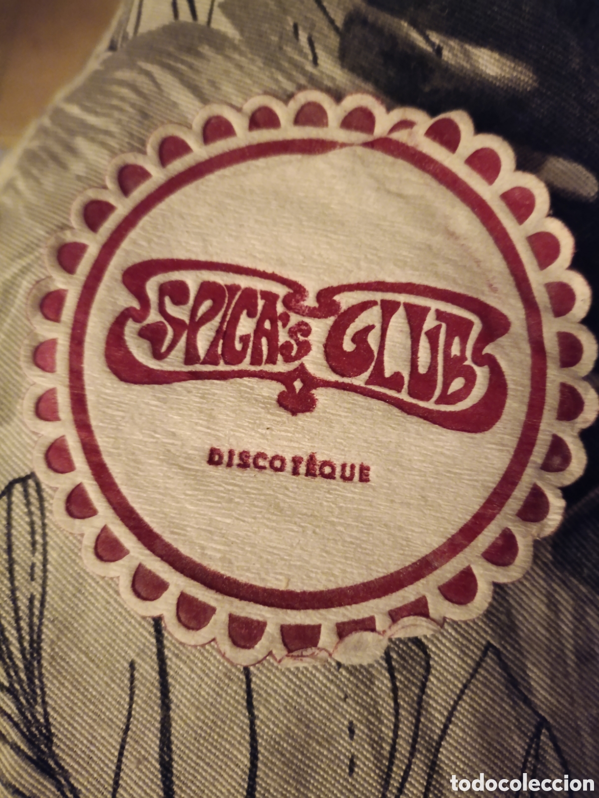 Otros art&iacute;culos de coleccionismo en papel: SPICA'S CLUB DISCOTEQUE [ POSA-VASOS A&Ntilde;OS 50-60 ]
