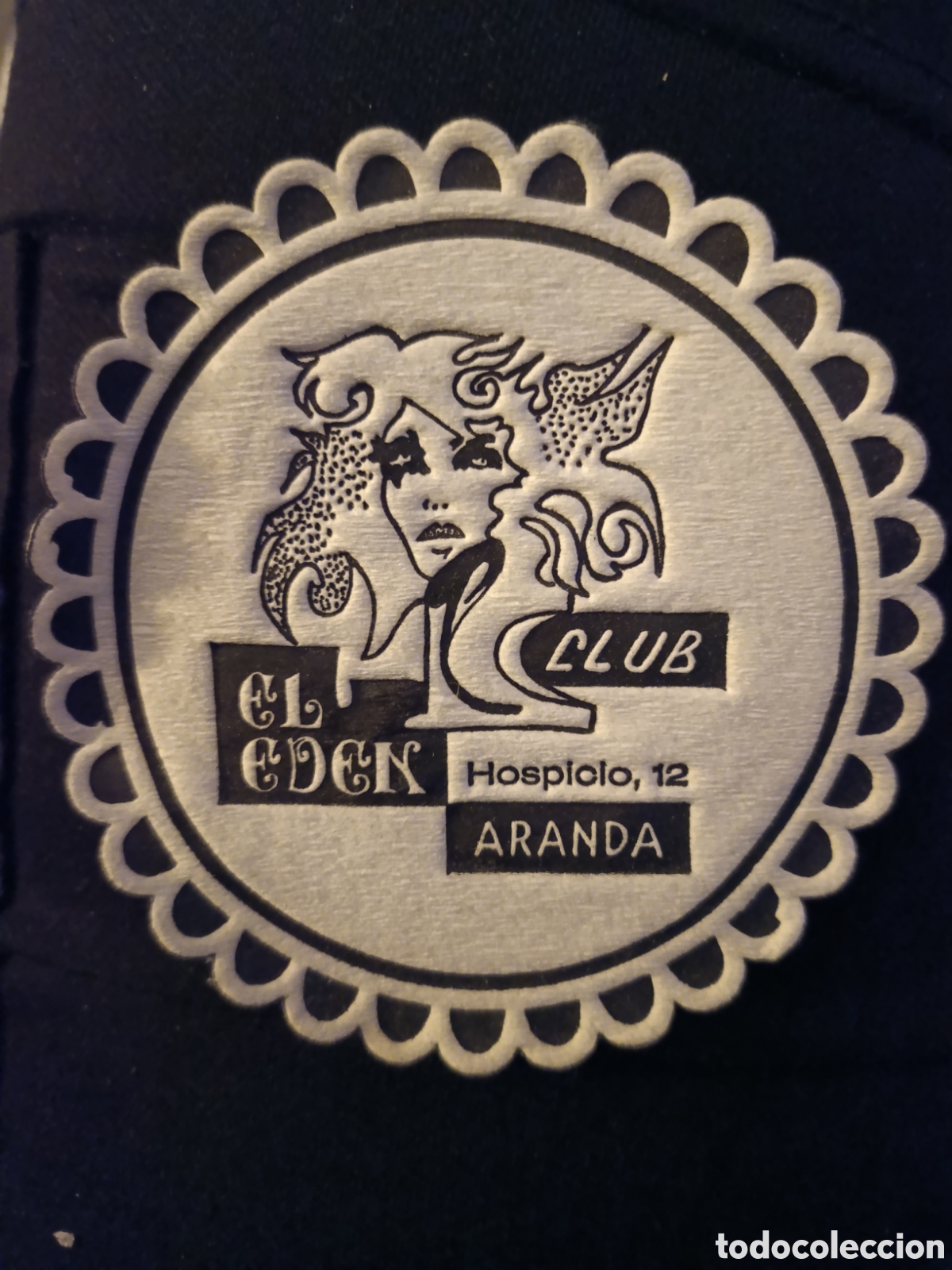 Otros art&iacute;culos de coleccionismo en papel: Club El Ed&eacute;n Aranda [ POSA-VASOS A&Ntilde;OS 50-60 ]