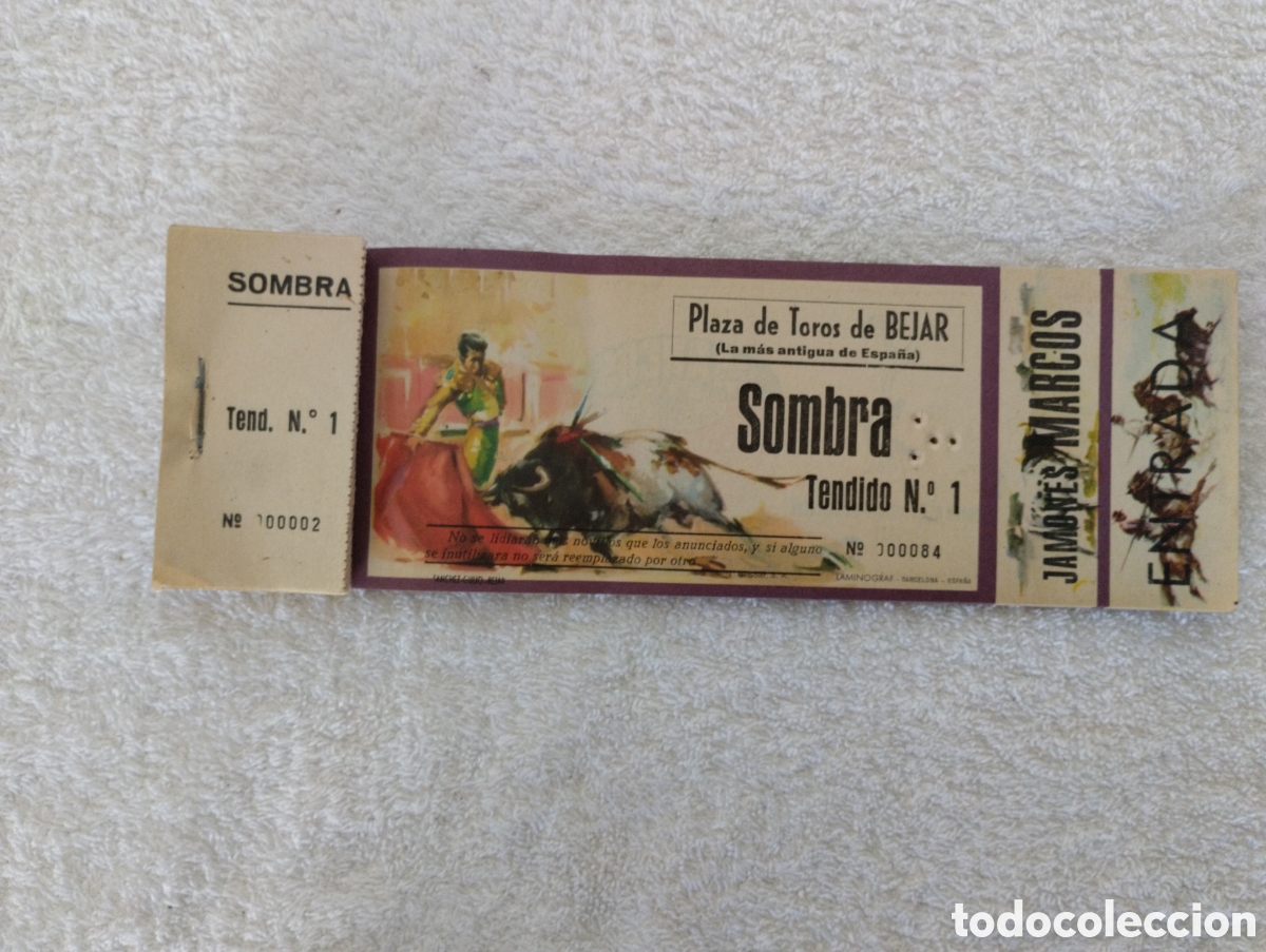 Otros art&iacute;culos de coleccionismo en papel: Taco de entradas antiguas Plaza de Toros de Bejar