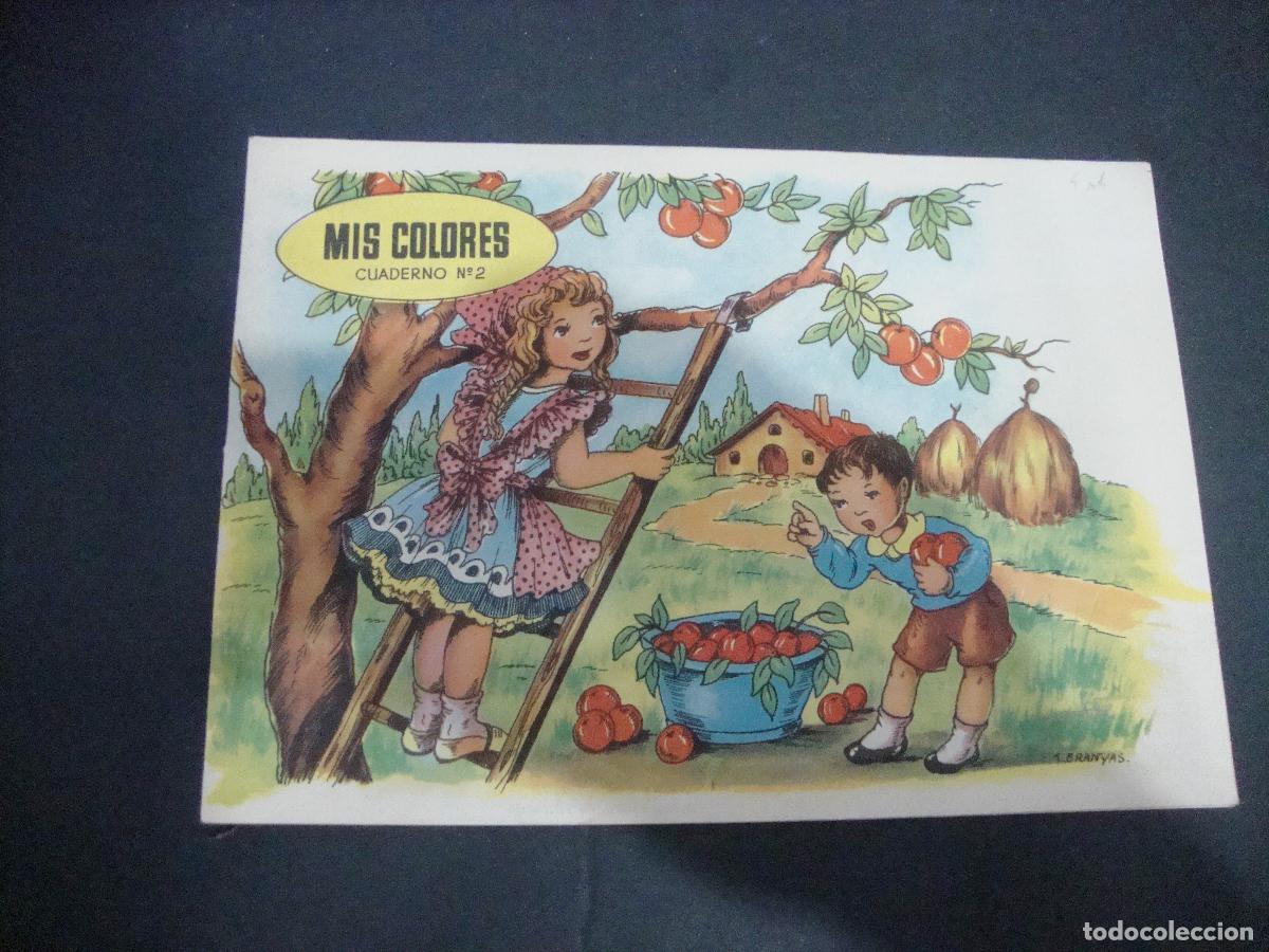 Otros art&iacute;culos de coleccionismo en papel: LIBRETA COLOREAR MIS COLORES N&ordm; 2 DIBUJANTE T. BRANYAS