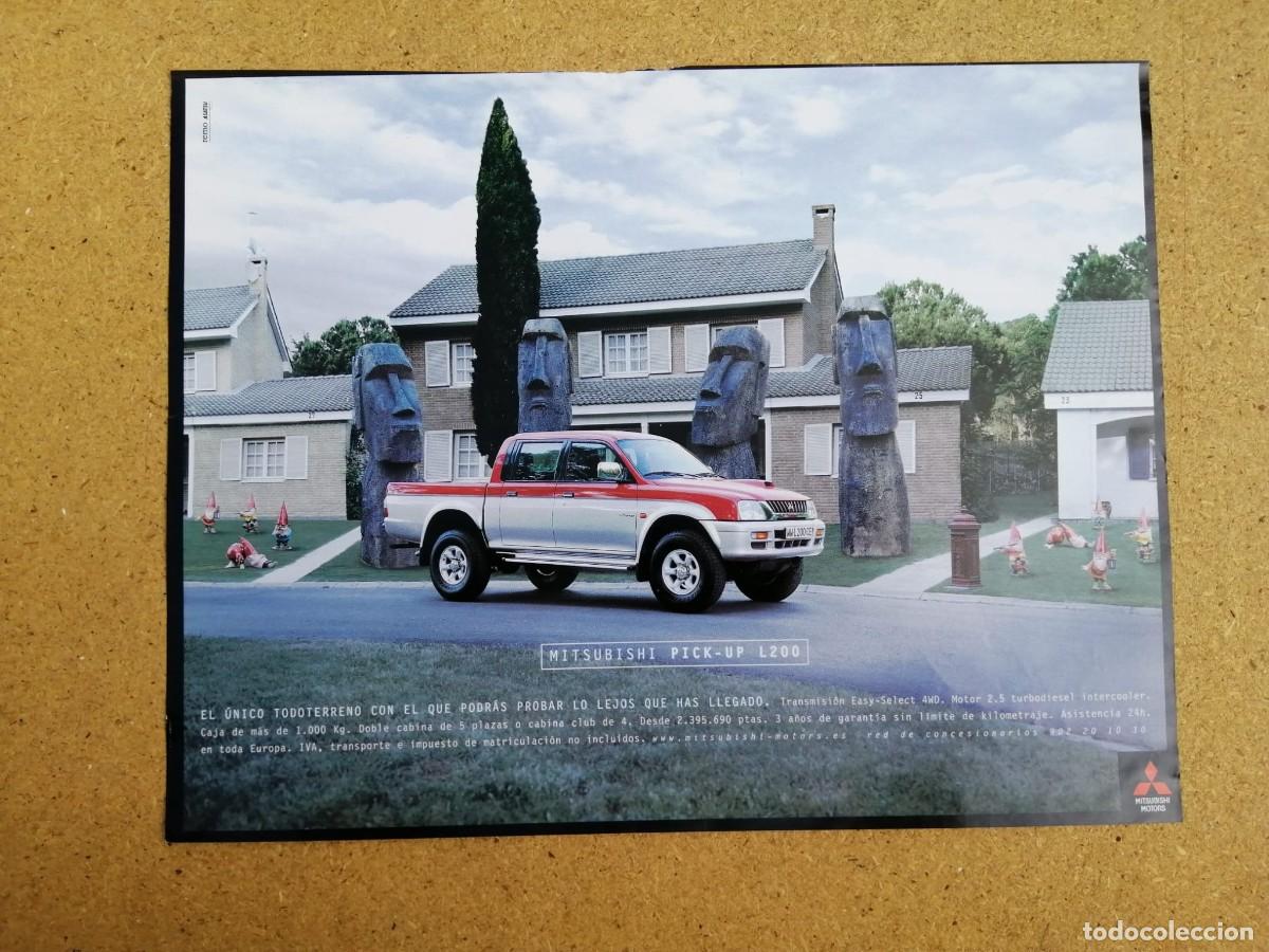 Otros art&iacute;culos de coleccionismo en papel: ANUNCIO. MITSUBISHI PICK UP L200