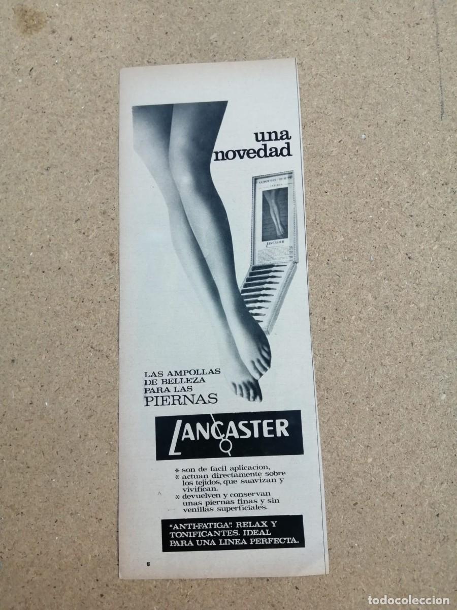 Otros art&iacute;culos de coleccionismo en papel: ANUNCIO. BELLEZA PARA LAS PIERNAS LANCASTER