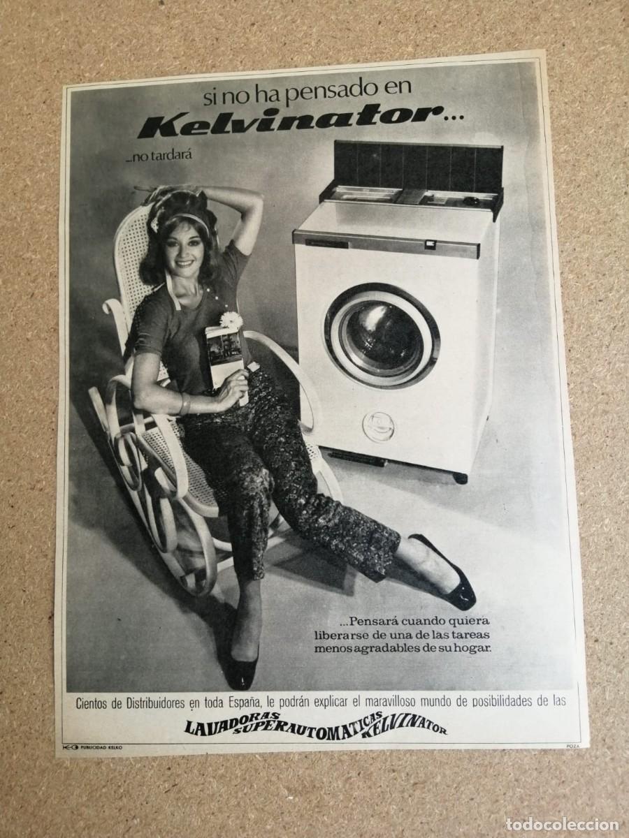 Otros art&iacute;culos de coleccionismo en papel: ANUNCIO. LAVADORA KELVINATOR