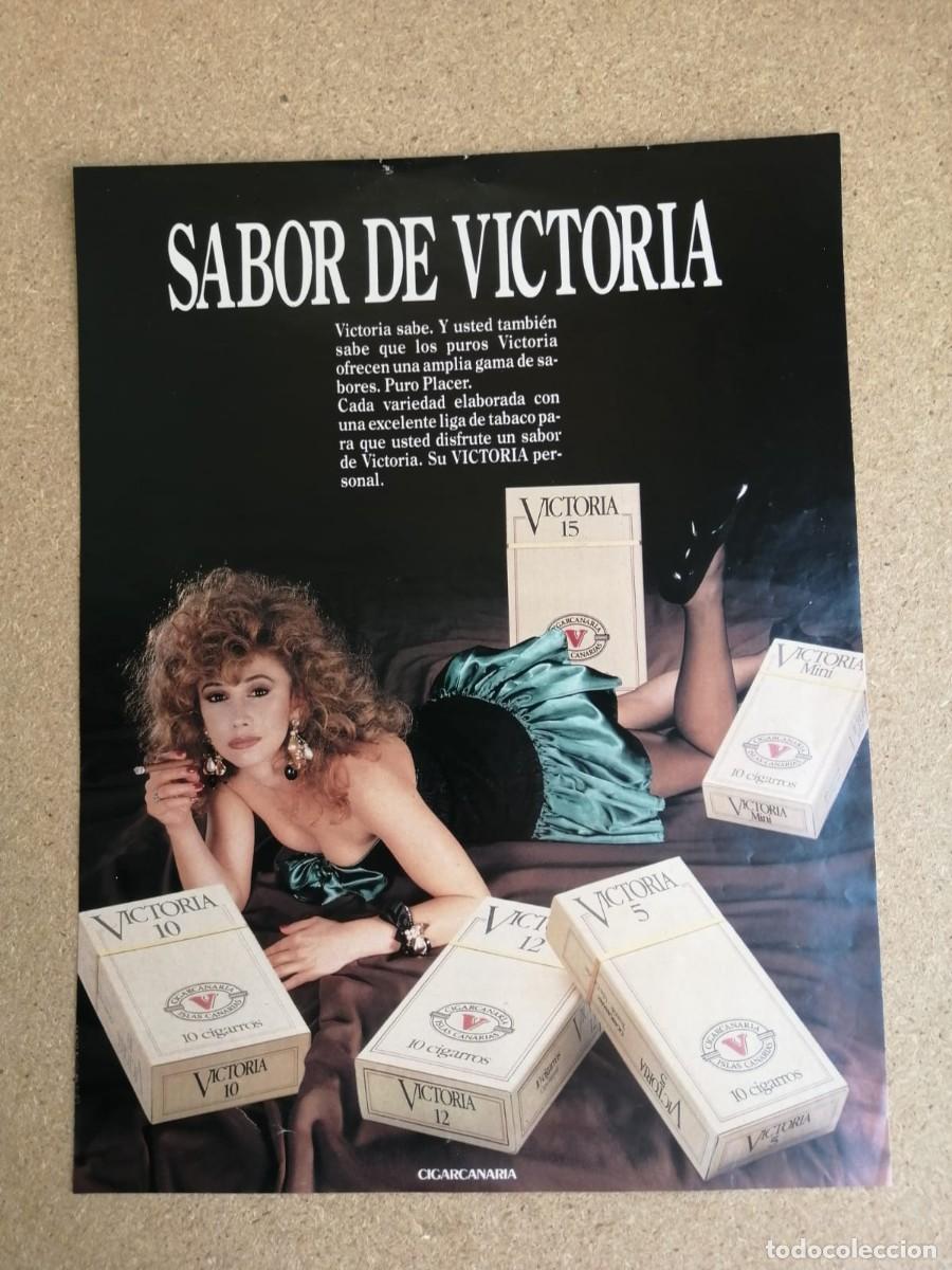 Otros art&iacute;culos de coleccionismo en papel: ANUNCIO. PUROS VICTORIA (VICTORIA VERA)
