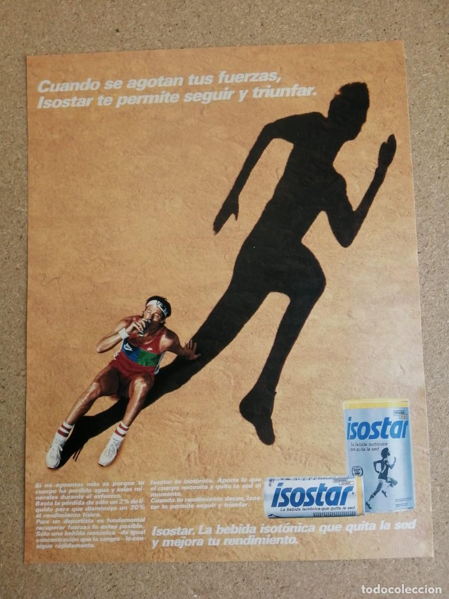 Otros art&iacute;culos de coleccionismo en papel: ANUNCIO. ISOSTAR BEBIDA ENERGETICA