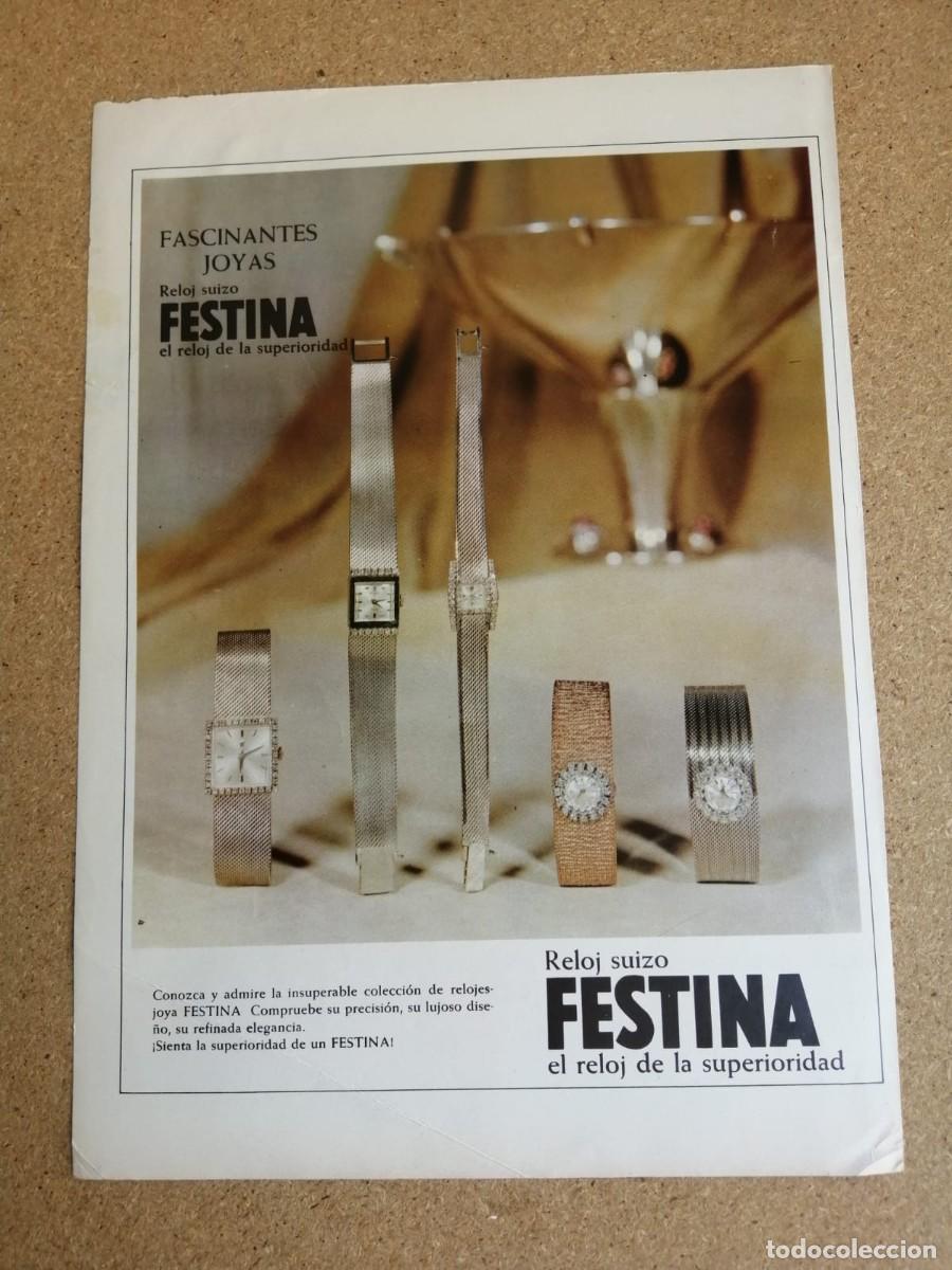 Otros art&iacute;culos de coleccionismo en papel: ANUNCIO. RELOJ FESTINA