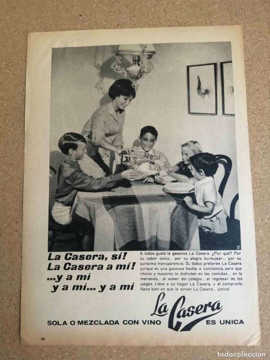 Otros art&iacute;culos de coleccionismo en papel: ANUNCIO. GASEOSA LA CASERA