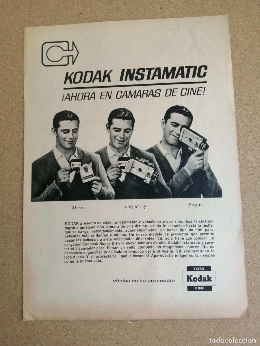 Otros art&iacute;culos de coleccionismo en papel: ANUNCIO. KODAK INSTAMATIC