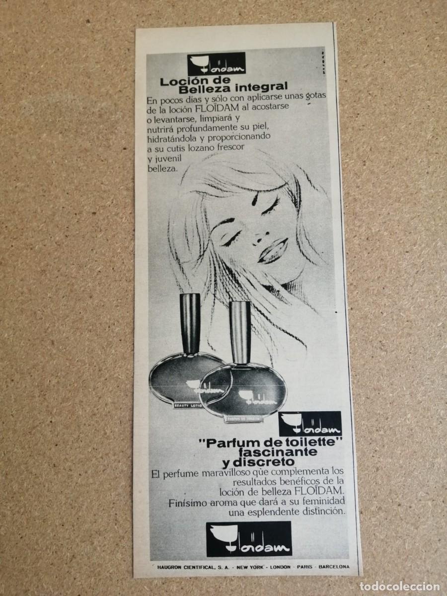 Otros art&iacute;culos de coleccionismo en papel: ANUNCIO. PARFUM DE TOILETTE FLOIDAM