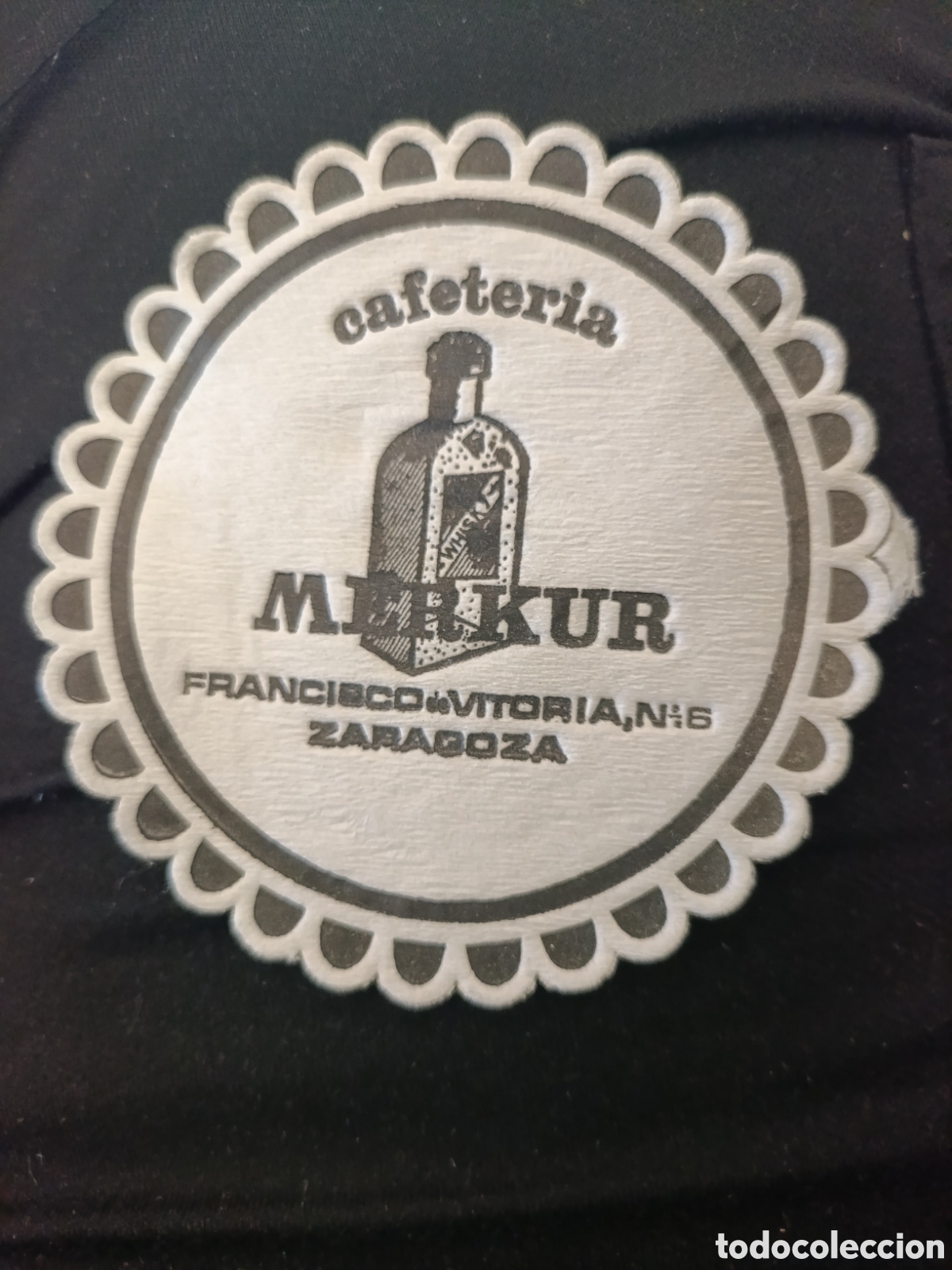 Otros art&iacute;culos de coleccionismo en papel: CAFETERIA MELKUR ZARAGOZA [ POSA-VASOS A&Ntilde;OS 50-60 ]