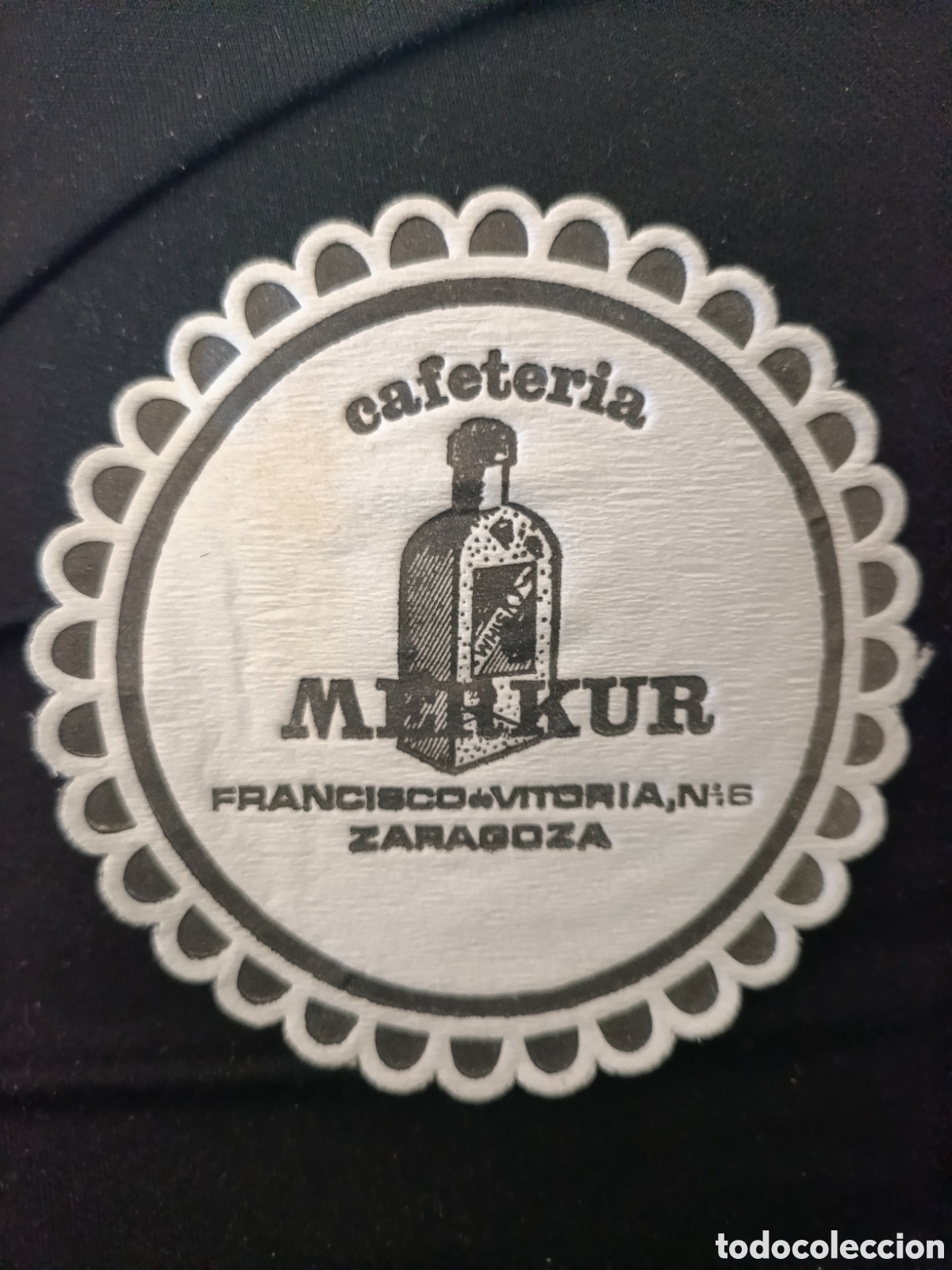 Otros art&iacute;culos de coleccionismo en papel: CAFETERIA MELKUR ZARAGOZA [ POSA-VASOS A&Ntilde;OS 50-60 ]