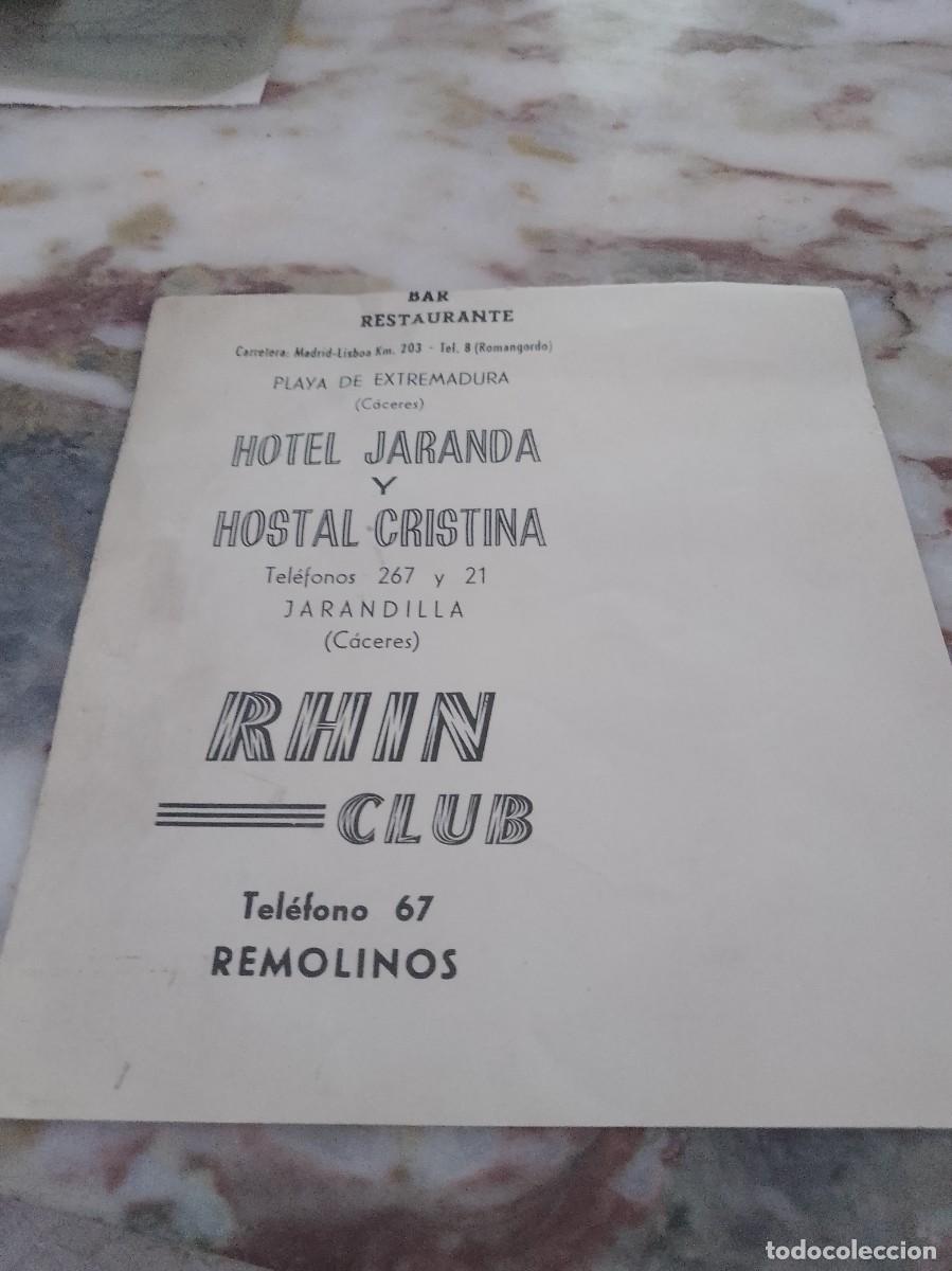 Paper Collecting Others: Hotel jaranda y hostal Cristina rhin club remolinos