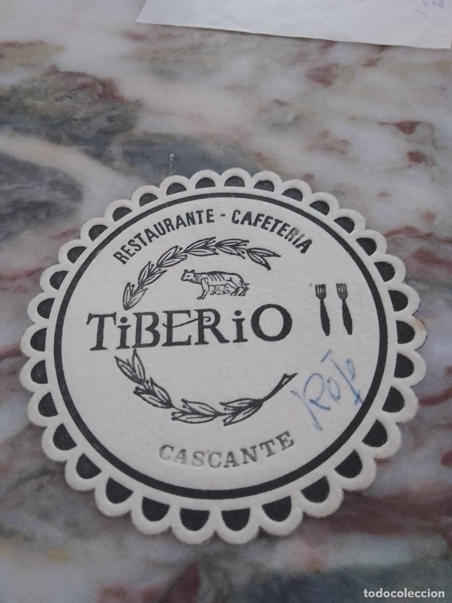 Outros artigos de papel: Posavasos a&ntilde;os 50 60 aproximado restaurante cafeter&iacute;a tiberio Cascante
