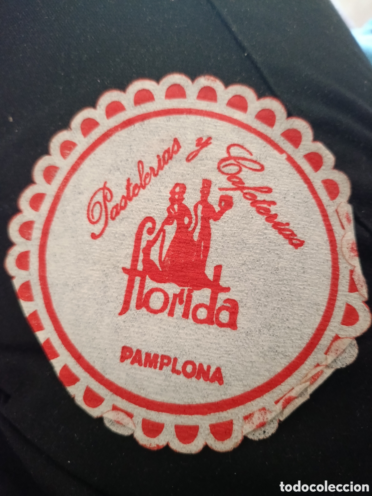 Otros art&iacute;culos de coleccionismo en papel: PASTELER&Iacute;AS CAFETER&Iacute;A FLORIDA PAMPLONA [ POSA-VASOS A&Ntilde;OS 50-60 ]