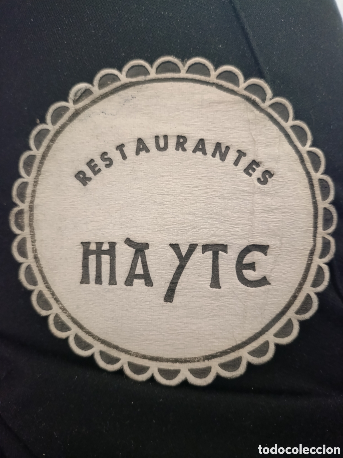 Otros art&iacute;culos de coleccionismo en papel: RESTAURANTE HAYTE [ POSA-VASOS A&Ntilde;OS 50-60 ]