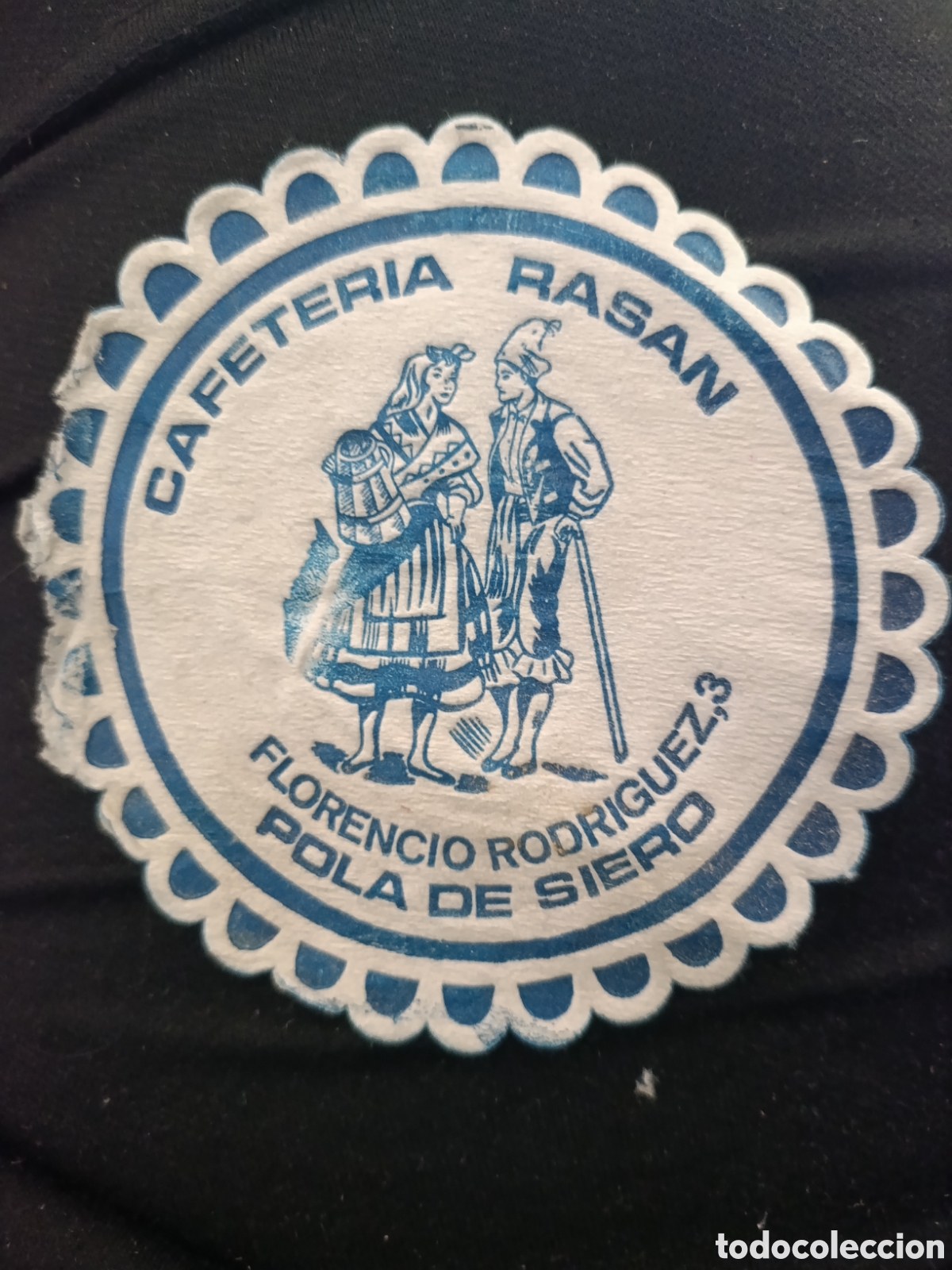 Otros art&iacute;culos de coleccionismo en papel: CAFETER&Iacute;A RAS&Aacute;N POLA DE SIERO [ POSAVASOS A&Ntilde;OS 50-60 ]