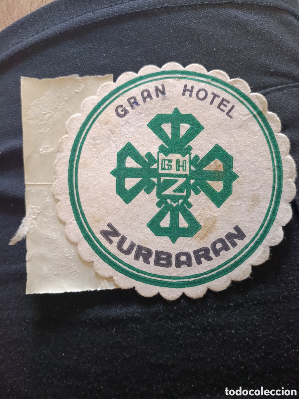 Otros art&iacute;culos de coleccionismo en papel: GRAN HOTEL ZURBAR&Aacute;N [ POSAVASOS A&Ntilde;OS 50-60 ]